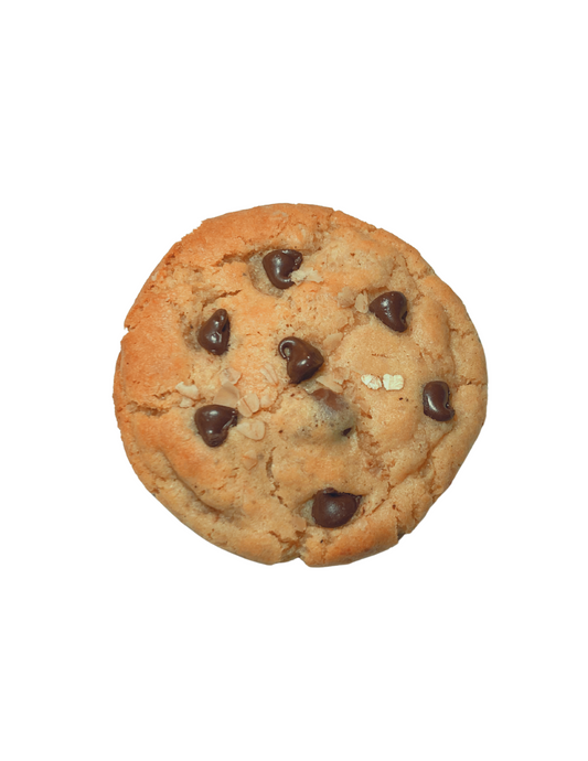 *Chocolate Chip Oatmeal Protein Cookie